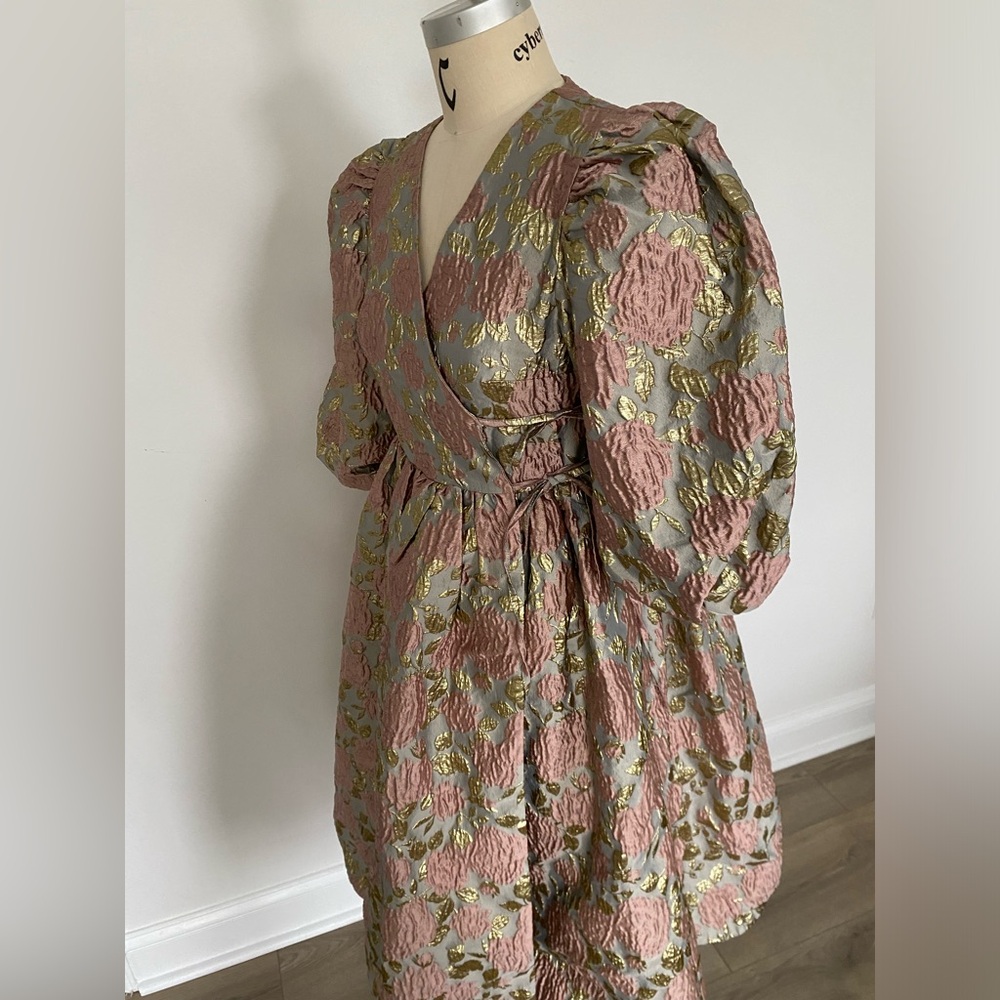 Dream x Anthropologie - Floral Spectrum Wrap Dress - Picture 7 of 12